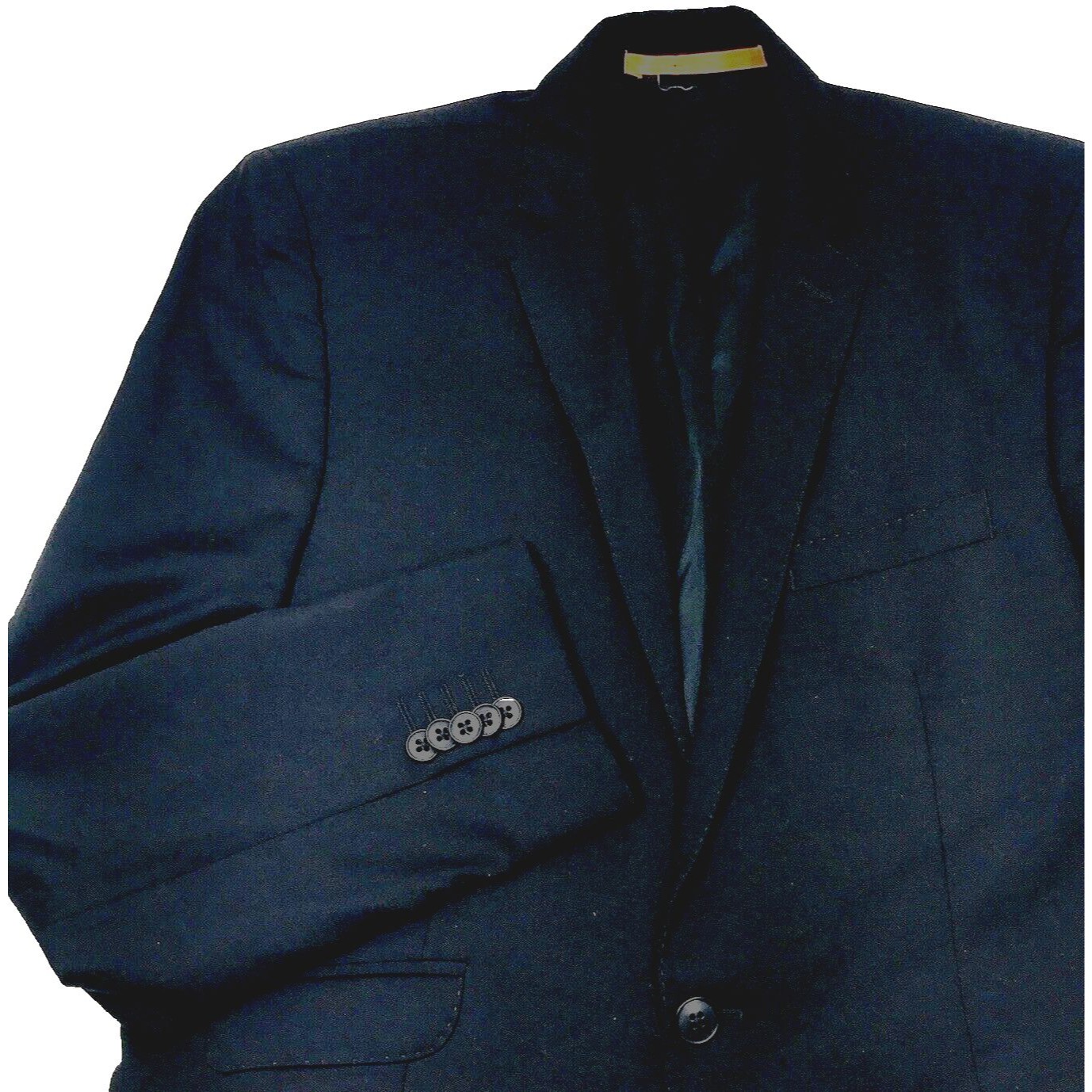 Ben Sherman Wool Blazer Black Ticket Pocket 2 Vent 40 Sport Coat Preppy Career
